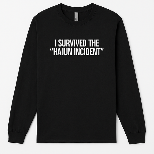 I Survived The “Hajun Incident” Long Sleeve – Black