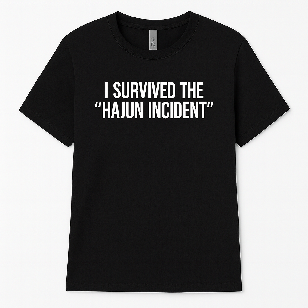 I Survived The “Hajun Incident” Short Sleeve – Black